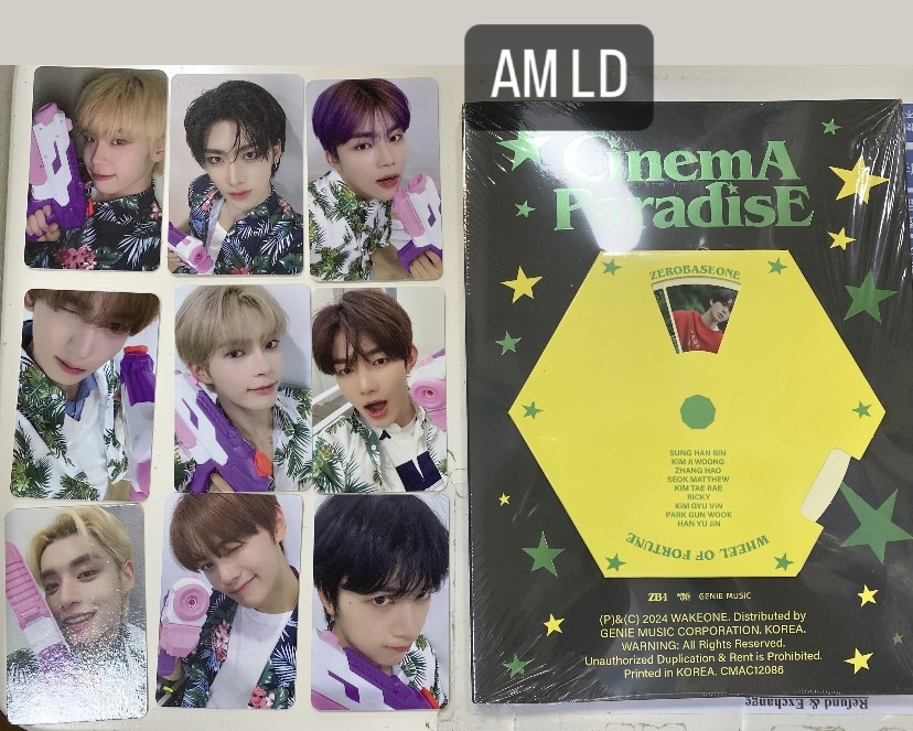 ZB1 < CINEMA PARADISE> Photo book ver