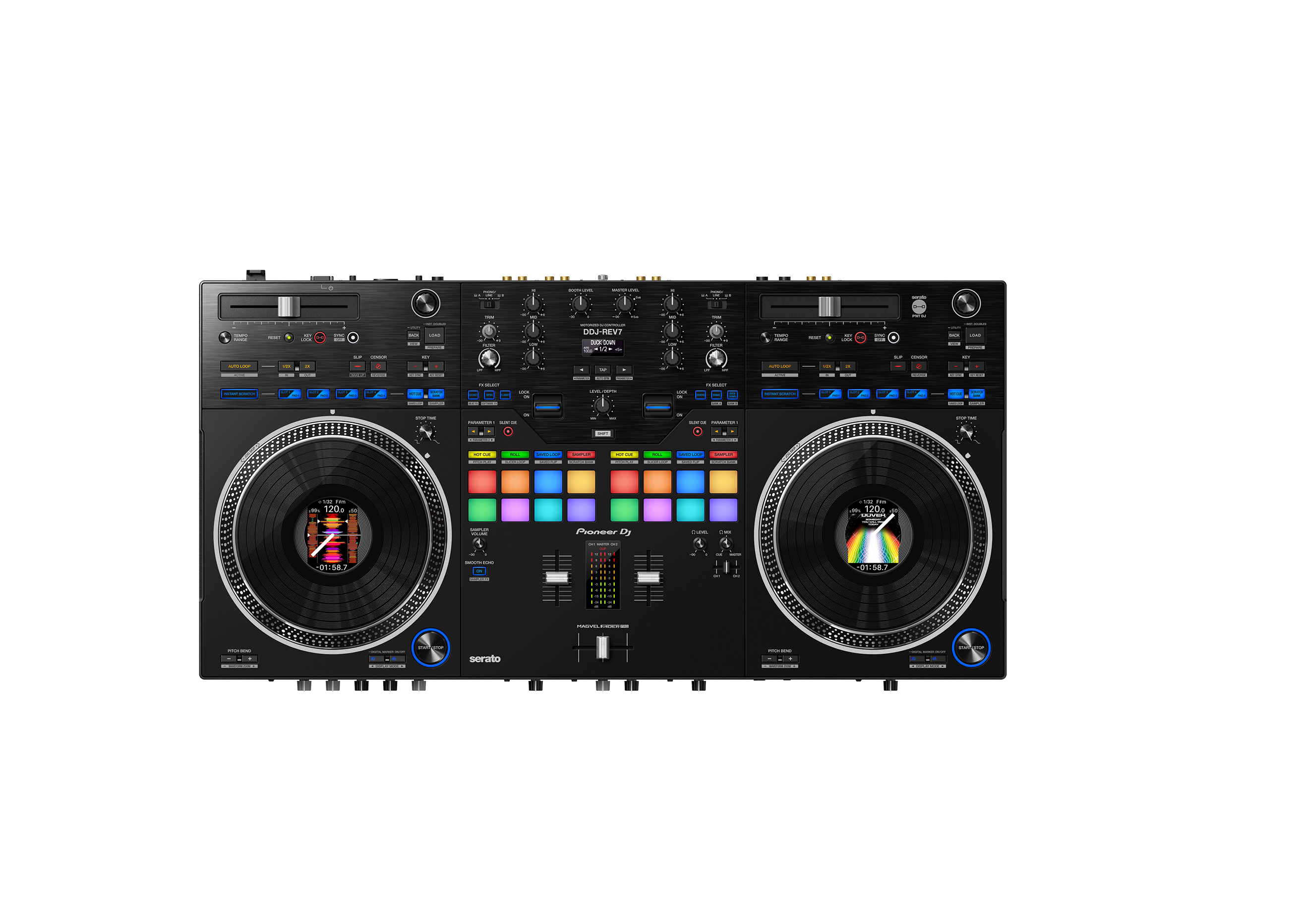 大幅値下げ　DDJ-REV7 doto design一部貼り付済 Skin DDJ-REV7 - Doto Design