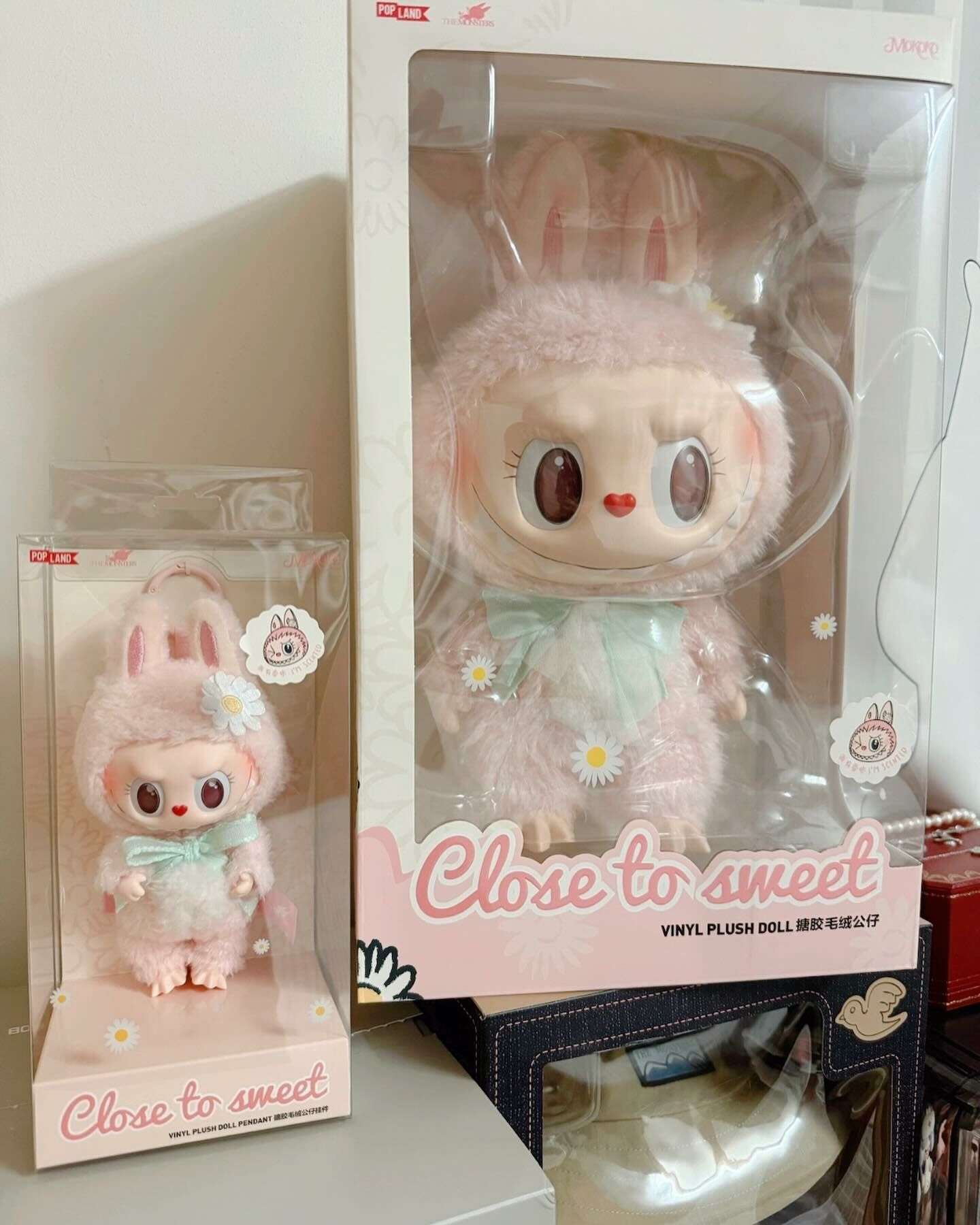 【甜心系列樂園限定🎡】POPMART MOKOKO Close to Sweet 泡泡瑪特 拉布布 搪膠毛絨公仔 自帶香味💖