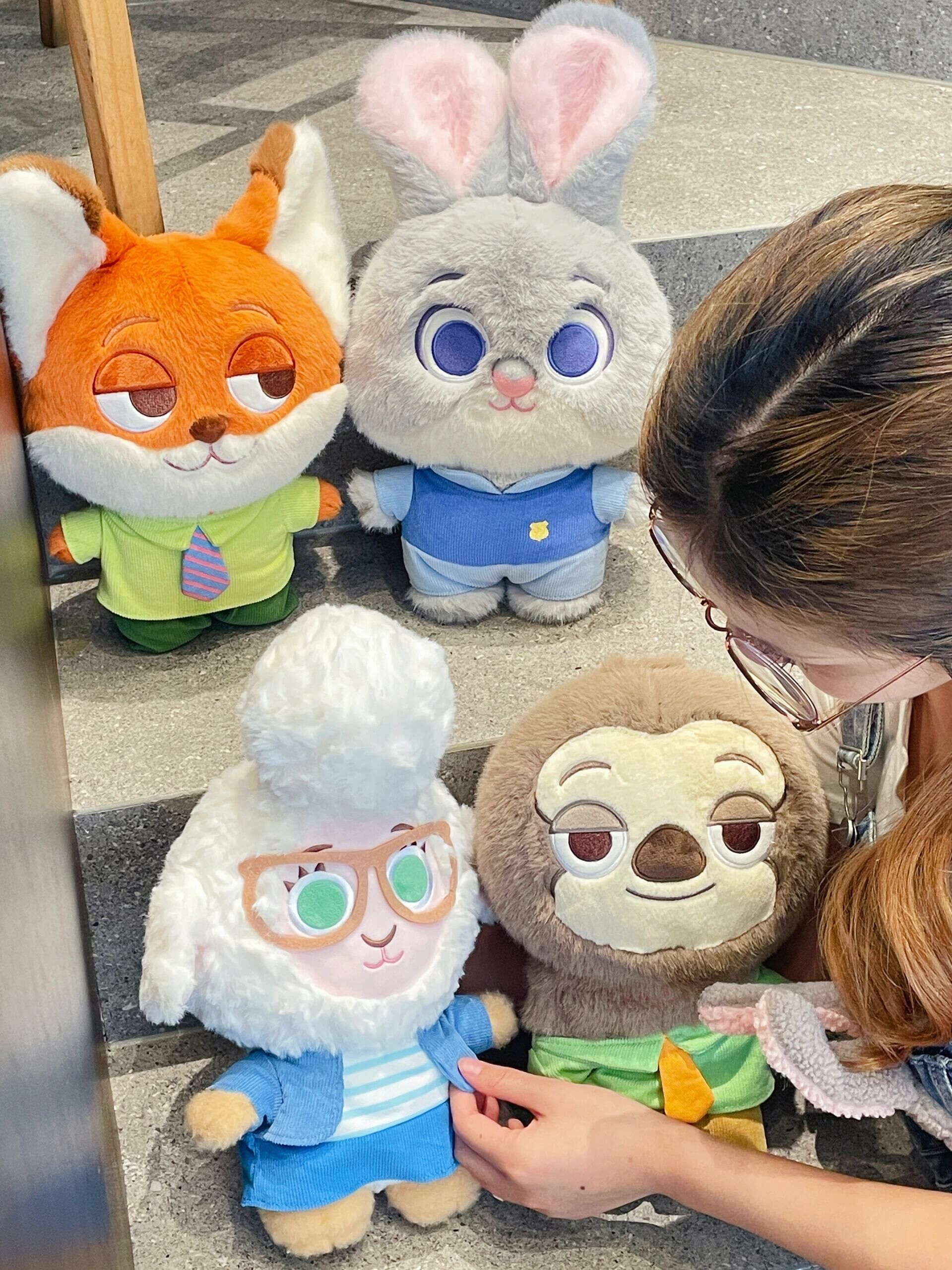 迪士尼 動物方城市 正版授權 玩偶 毛絨 娃娃 茱蒂 尼克 快俠 樹懶 (任買兩件711免運) /預購