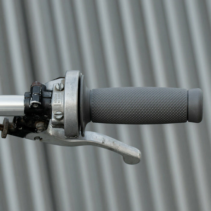 Biltwell 橡膠 握把套 細菱格紋 (有邊) - 灰