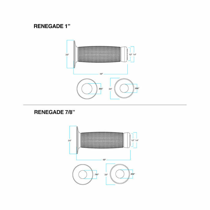 Biltwell 橡膠 握把套 細菱格紋 (有邊) - 綠