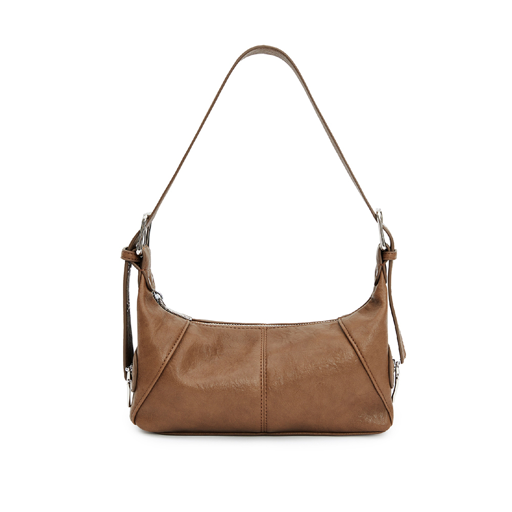 【Folli Follie 芙麗芙麗】HB23SHP003GR 休閒 時尚 微笑 單肩 機車包 側背包 手提 肩背