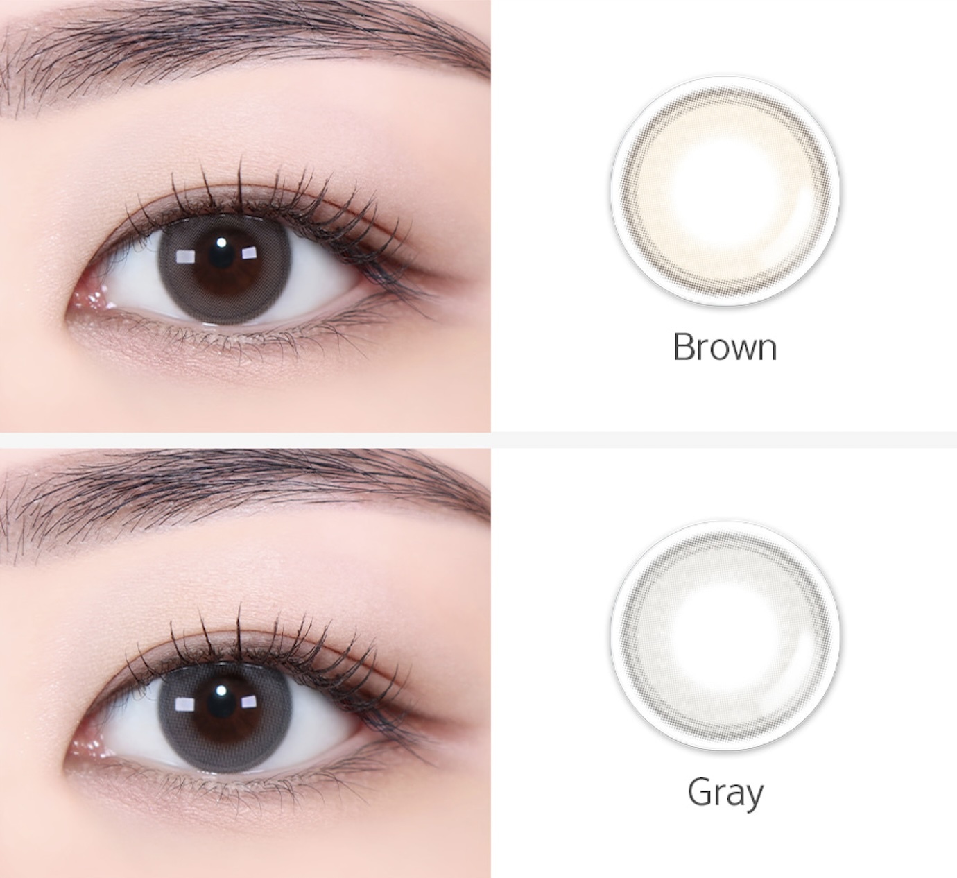 LensMe Softbell Monthly(Gray)