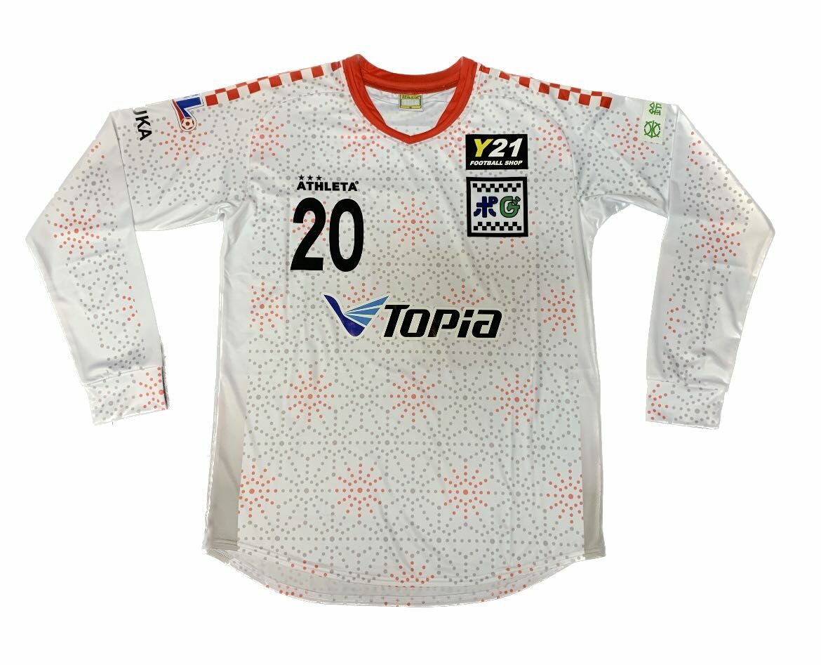 2023 鈴鹿得分者 2ND 長袖龍門球衣連印字 (白色)