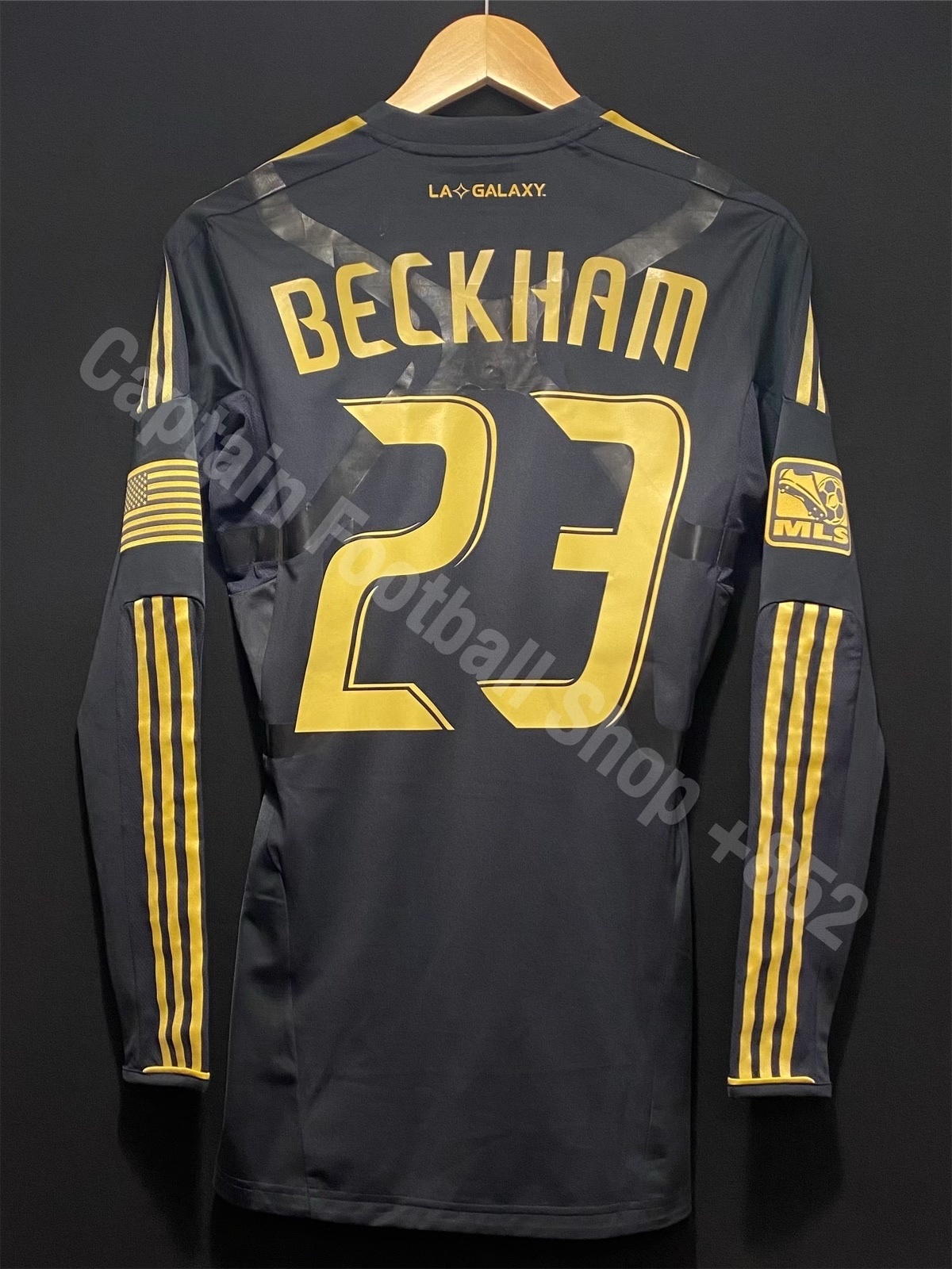 LA Galaxy 2011-2013 Adidas L/SThird Player Issue Shirt