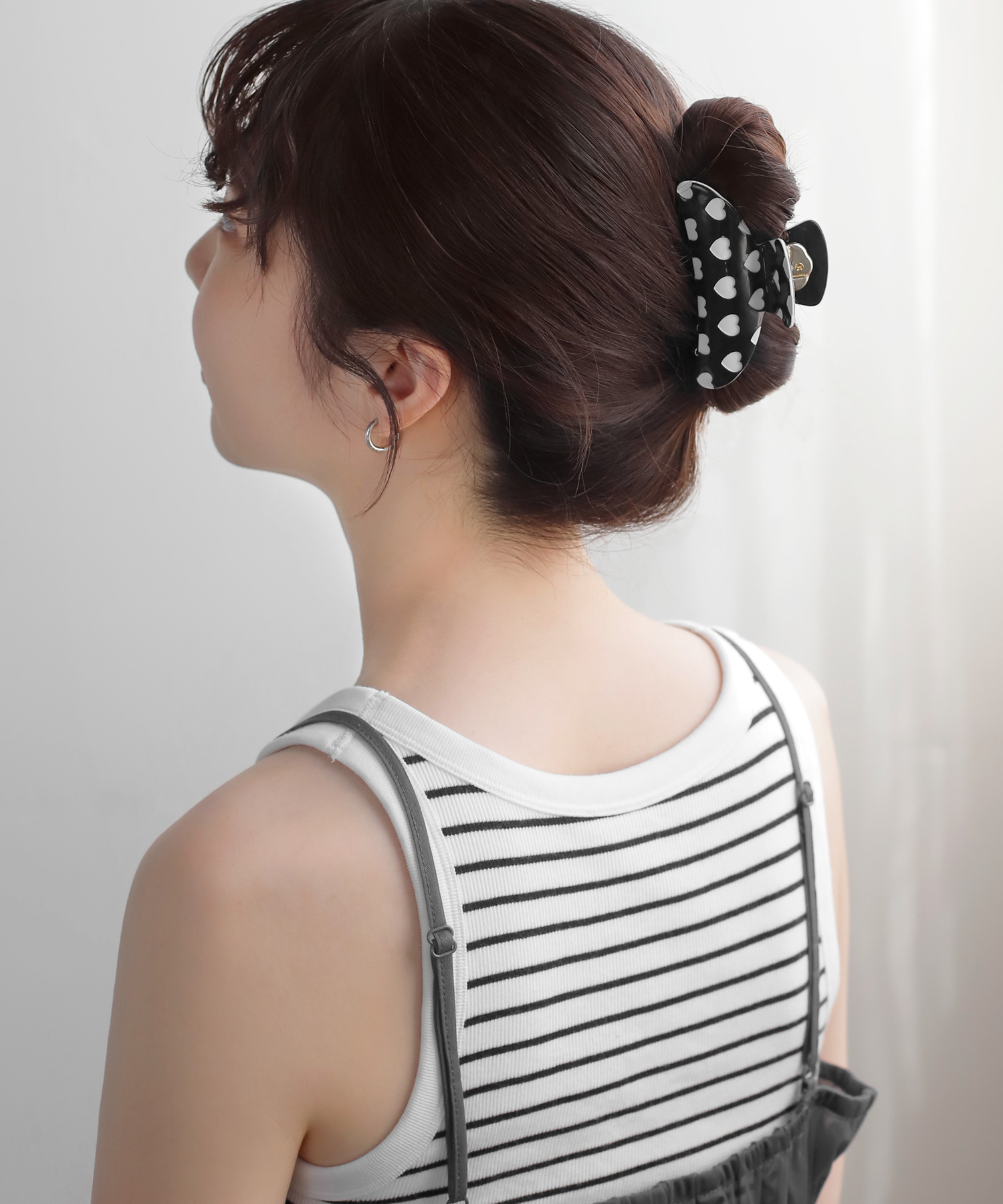 [連線優惠] ANEMONE 心形圖案髮夾