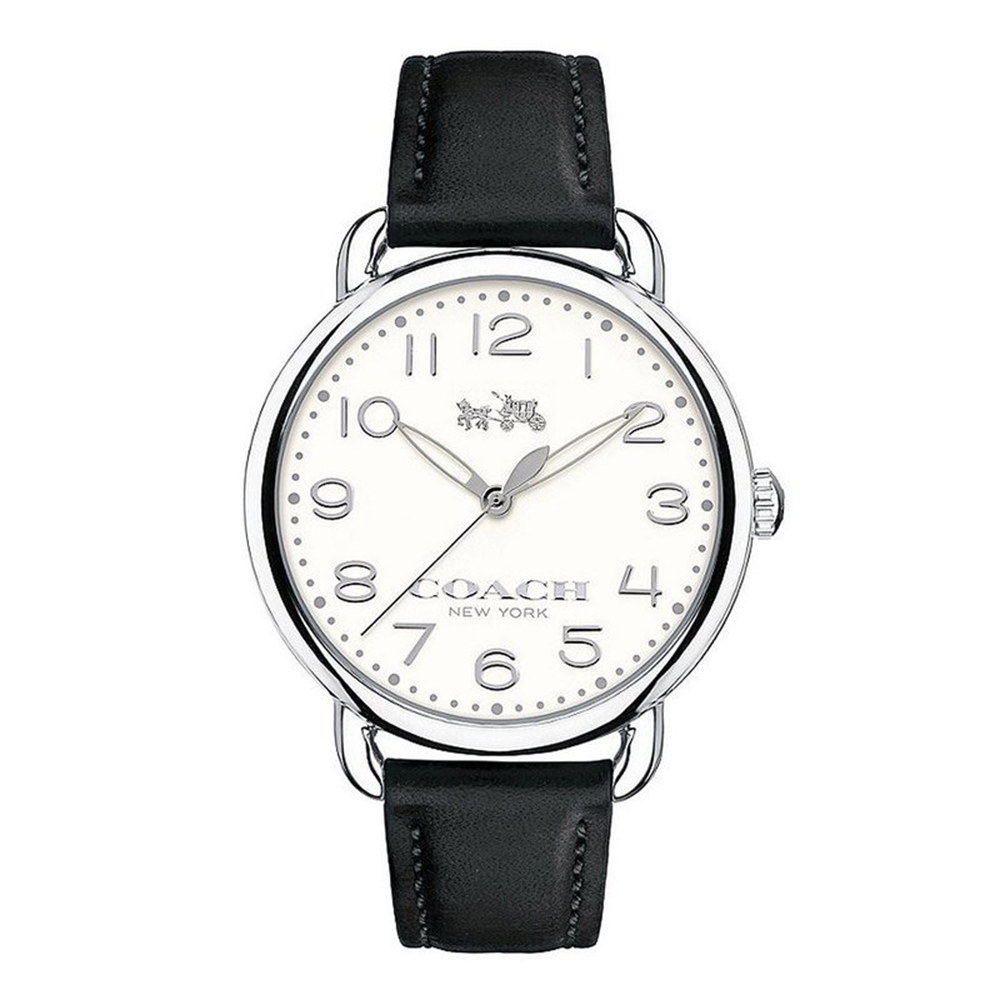 (預購)【COACH 蔻馳】Delancey系列 14502267/14502269 經典 大數字時標 皮革 女款 石英錶