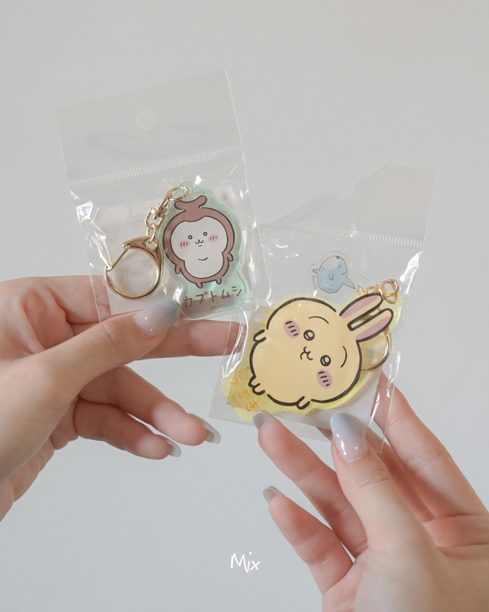 iSNEAKERS｜日本 Chiikawa 吉伊卡哇 壓克力鑰匙圈 小甲蟲 烏薩奇