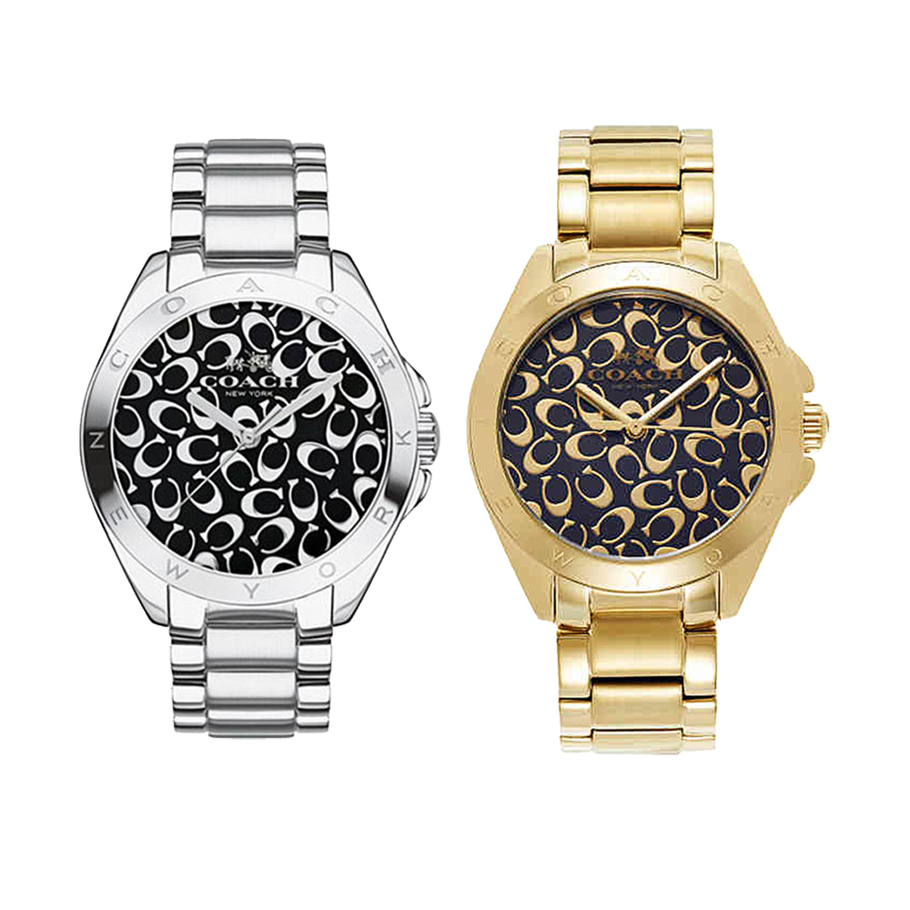 (預購)【COACH 蔻馳】Tristen系列 14502347/14502348 經典C都會錶盤 不鏽鋼 女款 石英錶