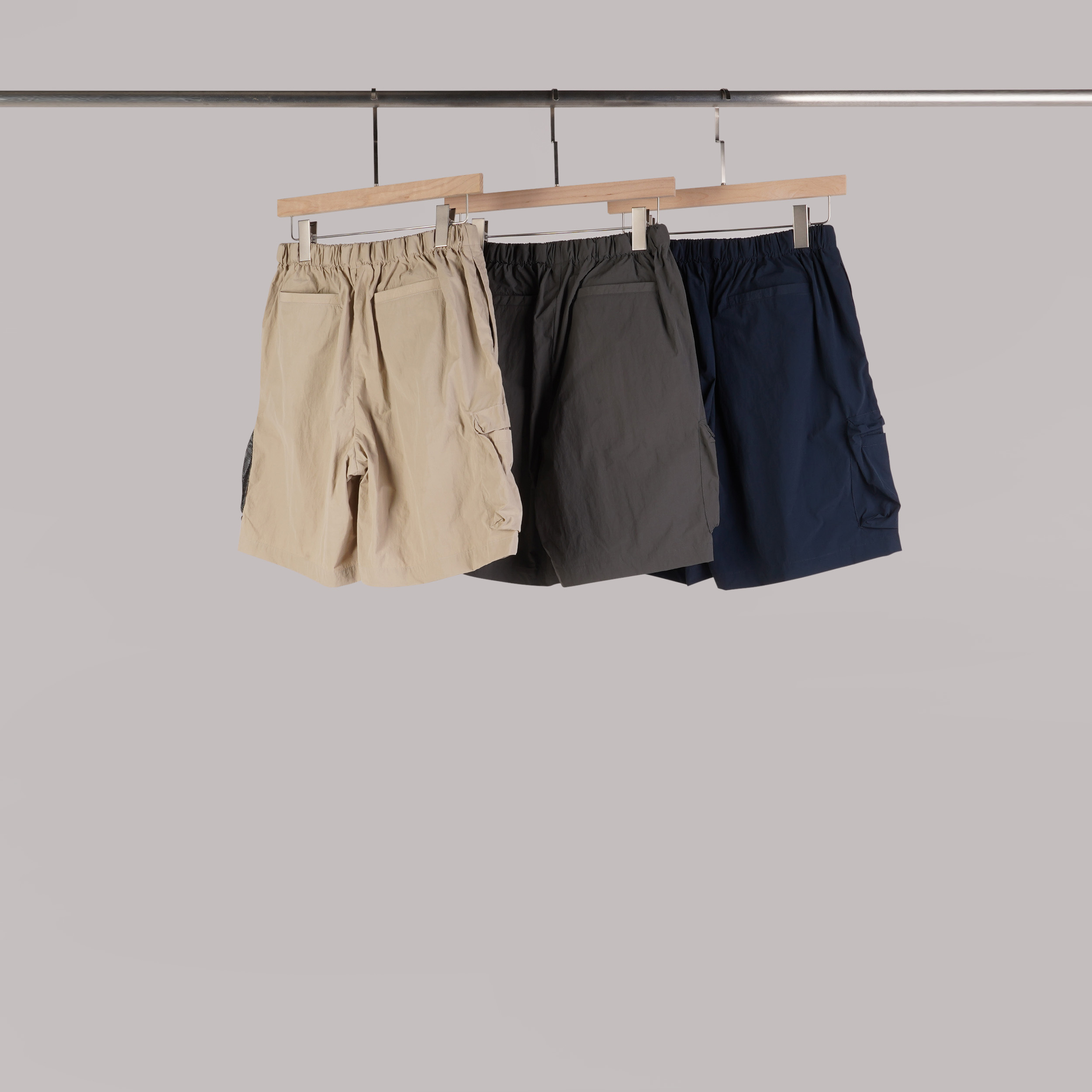 設計感拼接工裝短褲 | 3色