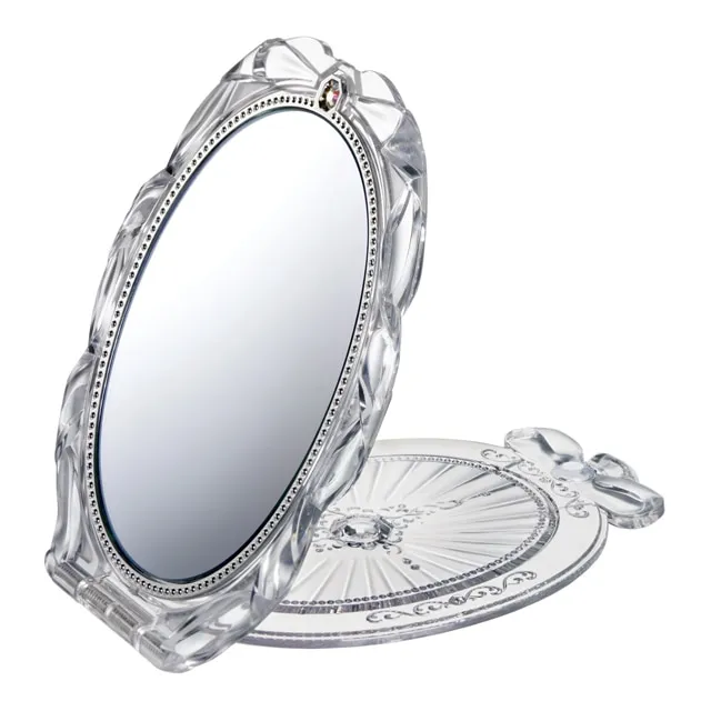 JILL STUART Compact Mirror 2 可站立手提摺鏡 附刺繡收納袋