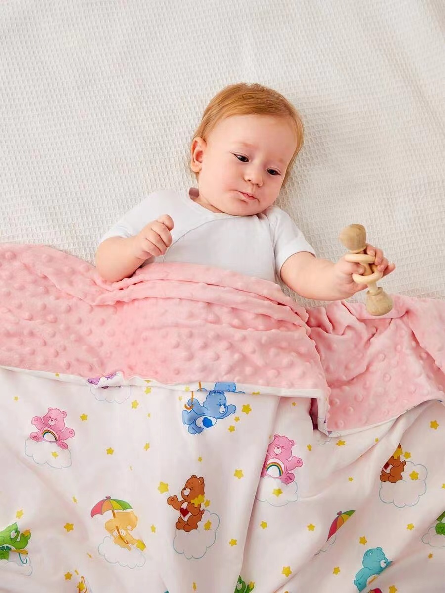 🐻𝐂𝐚𝐫𝐞 𝐁𝐞𝐚𝐫𝐬 豆豆安撫被 150x120cm