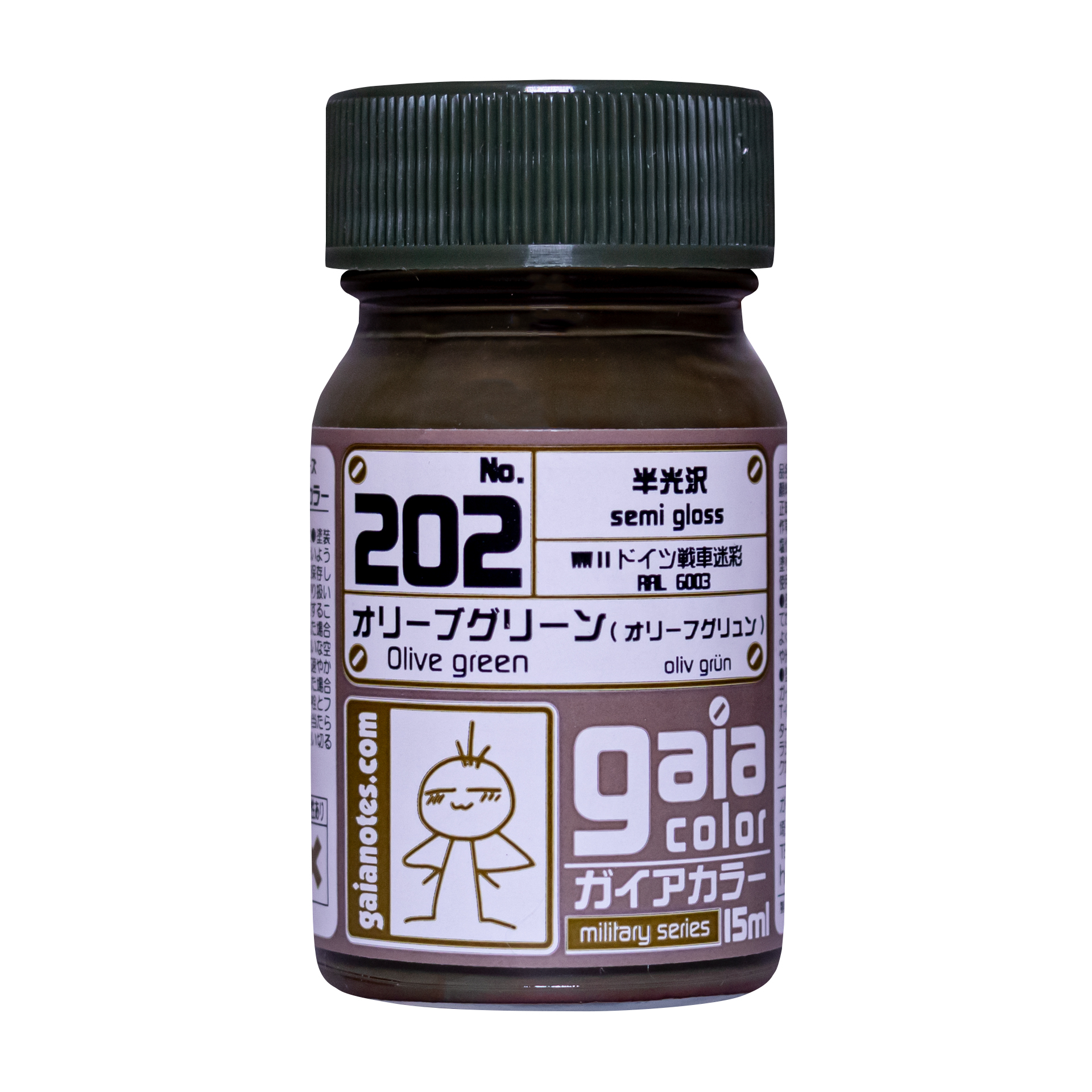 GAIA 蓋亞 GAIA-202 OLIVE GREEN オリーブグリーン 15ML