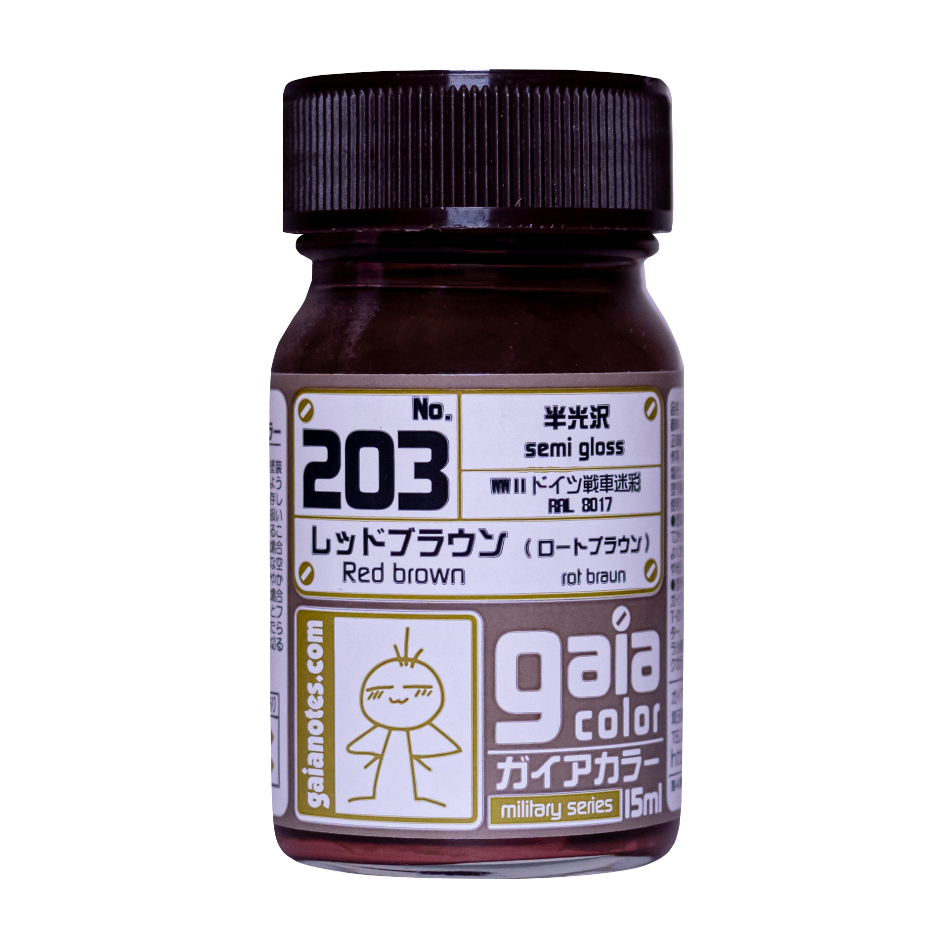 GAIA 蓋亞 GAIA-203 RED BROWN レッドブラウン 15ML