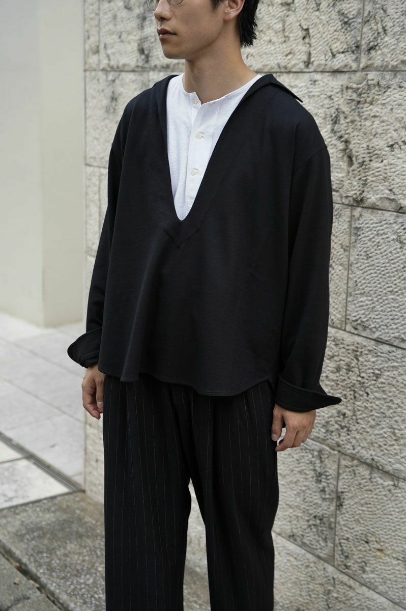 KANEMASA PHIL. - 36G WOOL VARRUSE SHIRT / 2COLORS