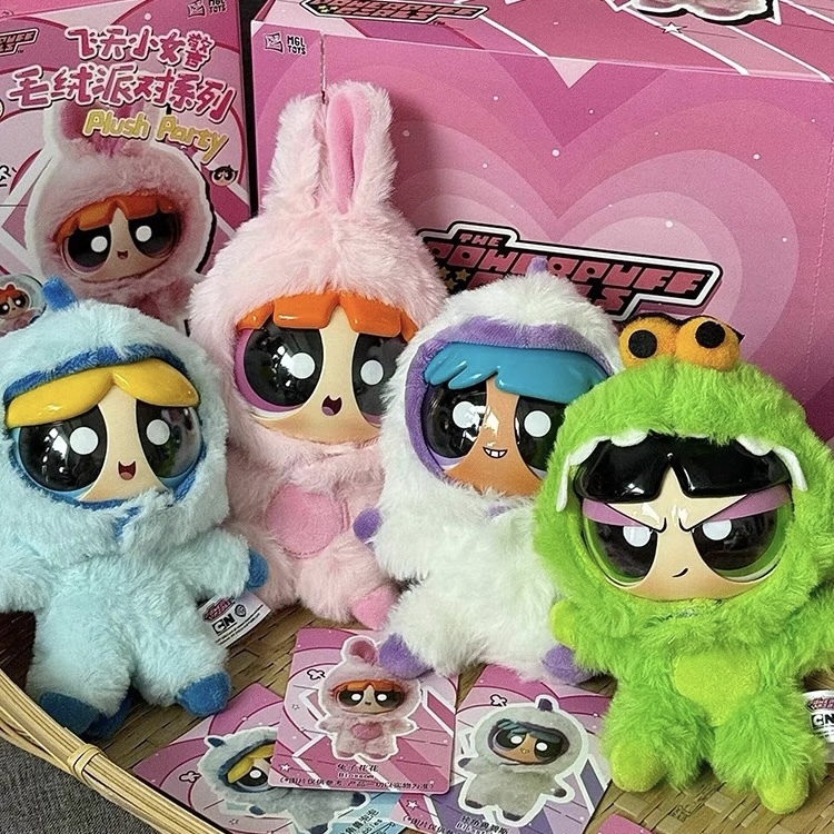 飛天小女警 毛絨派對系列 變裝 盲盒 單入 華納正版授權 /預購