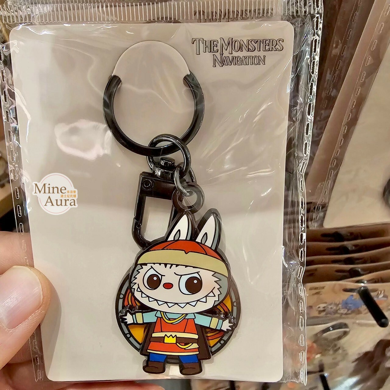 POP MART 泡泡瑪特 THE MONSTERS航海系列 拉布布 LABUBU 鑰匙圈 吊飾 -泡泡瑪特城市樂園