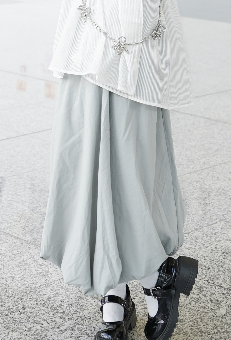 索索料雲朵泡泡裙 · 3色入