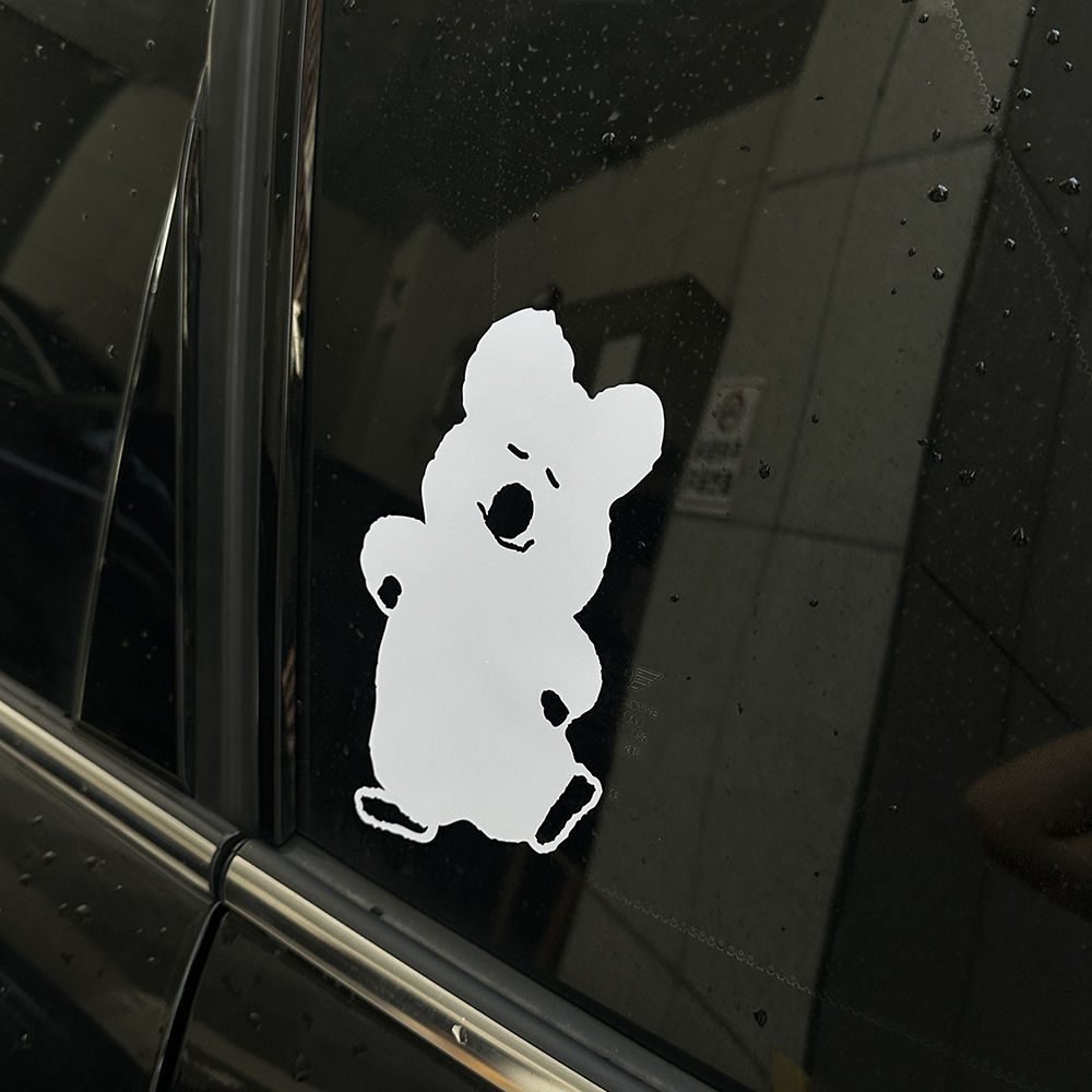 【Dinotaeng】HAPPY QUOKKA WINDOW STICKER 車用貼紙
