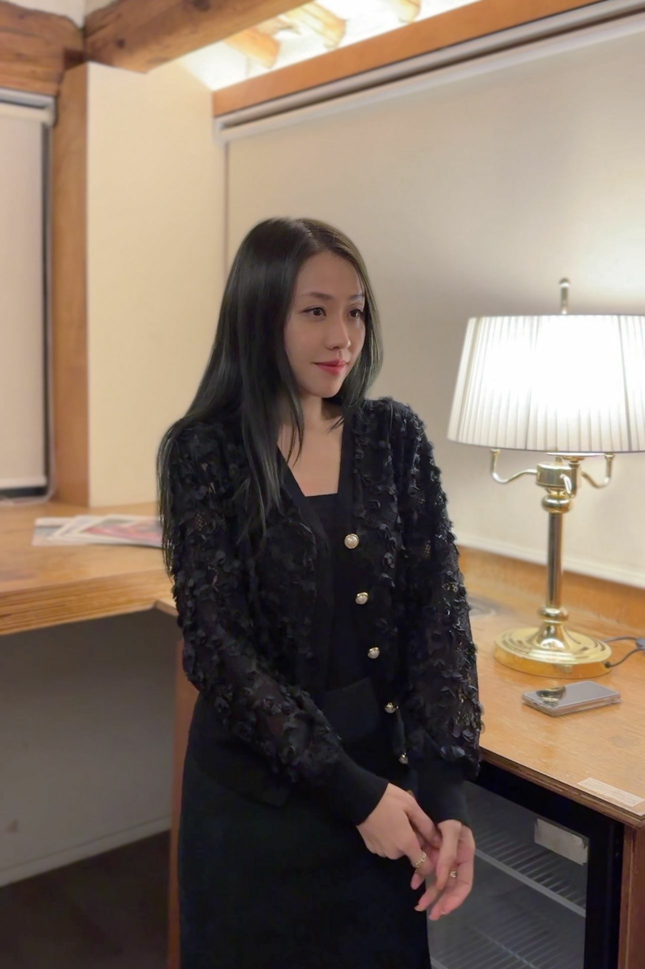 TOP#6357 🤍Baby Rose Cardigan