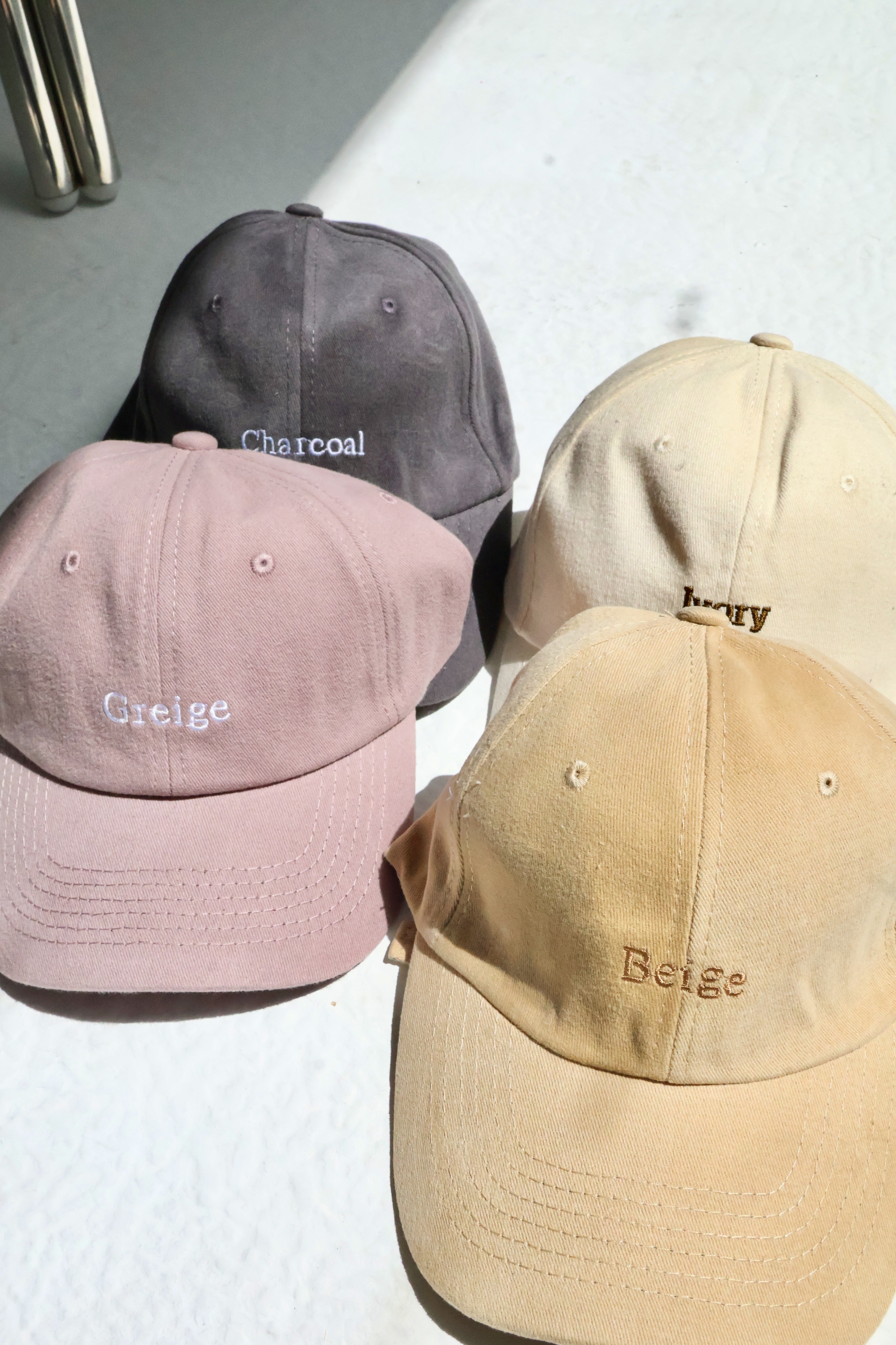 日系字母水洗老帽🧺