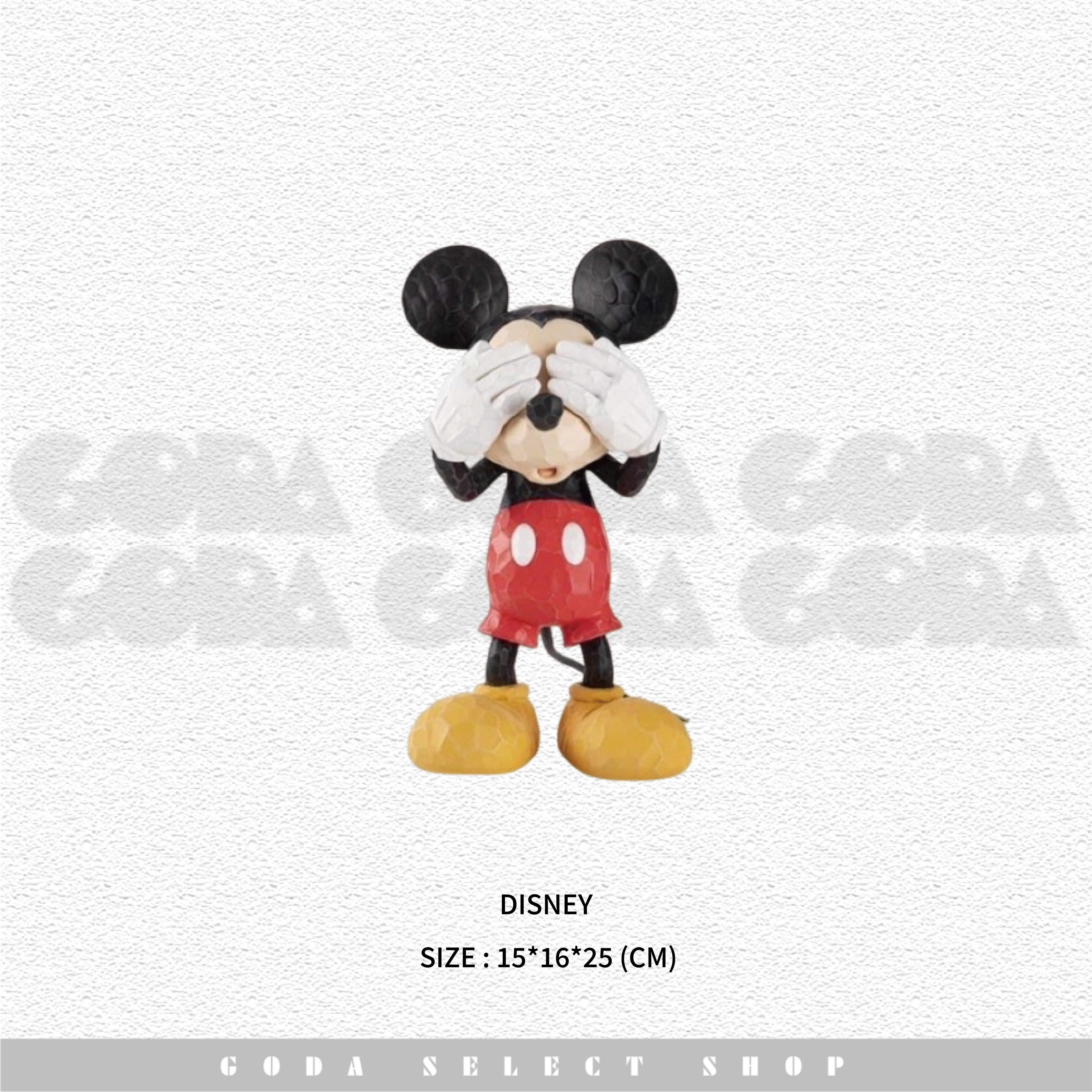 [現貨秒發]MGL Toys x POP SUNDAY 遮眼米奇 經典色 限量藝術雕像 #GT