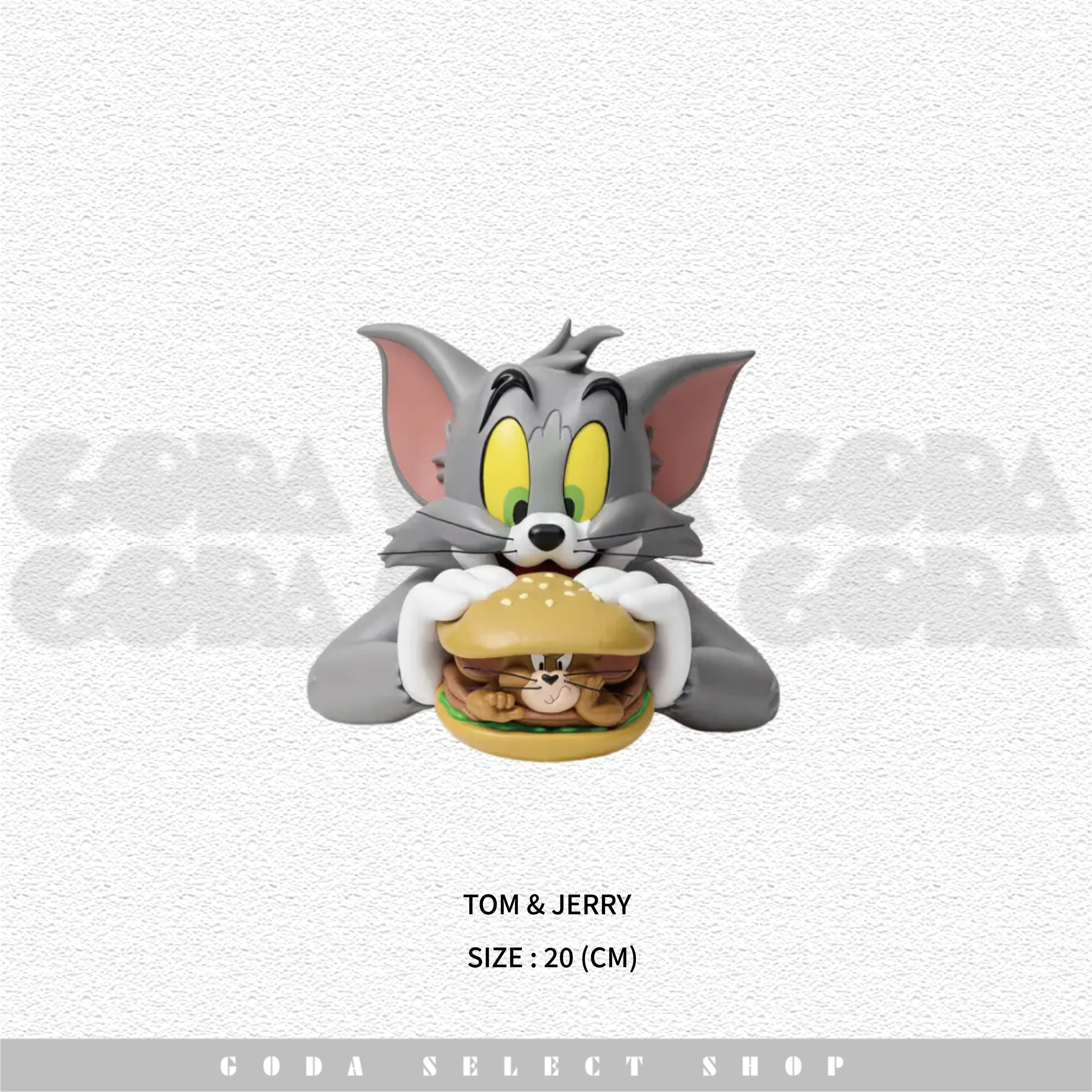 [現貨秒發]TOM & JERRY MEGA BURGER BUST 湯姆貓與傑利鼠 巨大漢堡 半身胸像 #GT