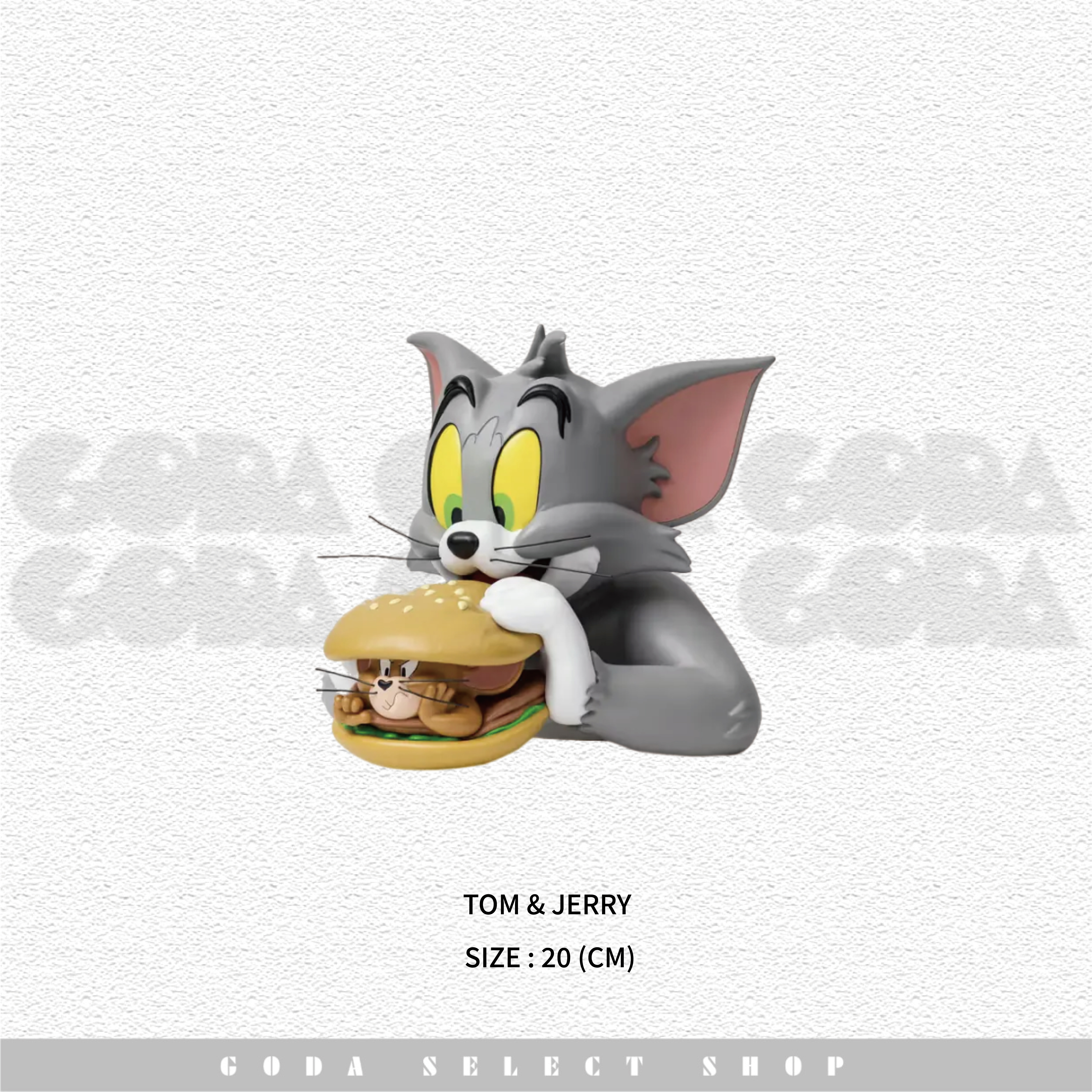 [現貨秒發]TOM & JERRY MEGA BURGER BUST 湯姆貓與傑利鼠 巨大漢堡 半身胸像 #GT