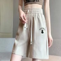 [S] HANAHAII SUMMER ONE-TRACK HALF PANTS,KHAKI, 6204620000-SHORTSKHAKI [FINAL SALES] (SHA21)