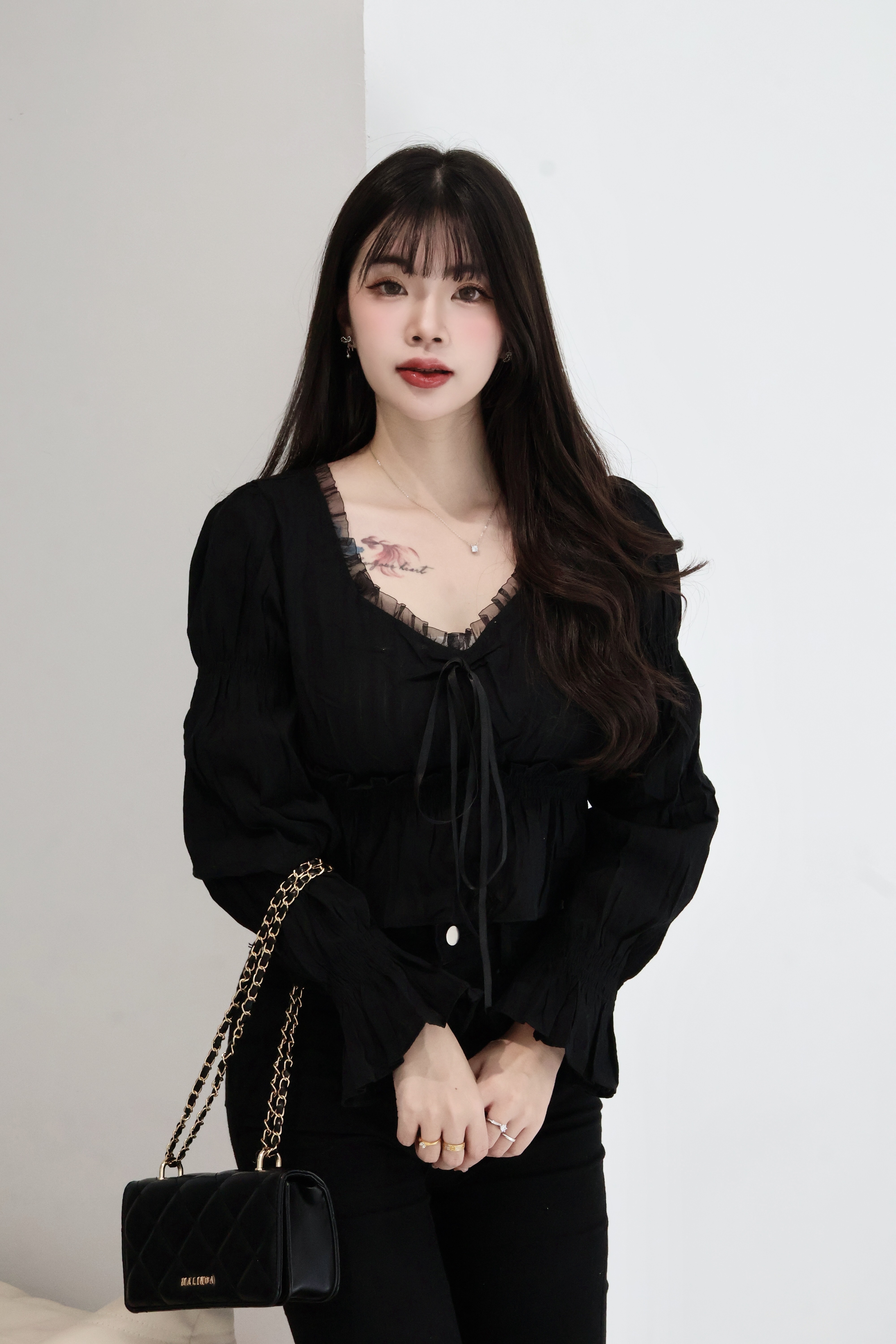 高級皮革鏈小香包🌷