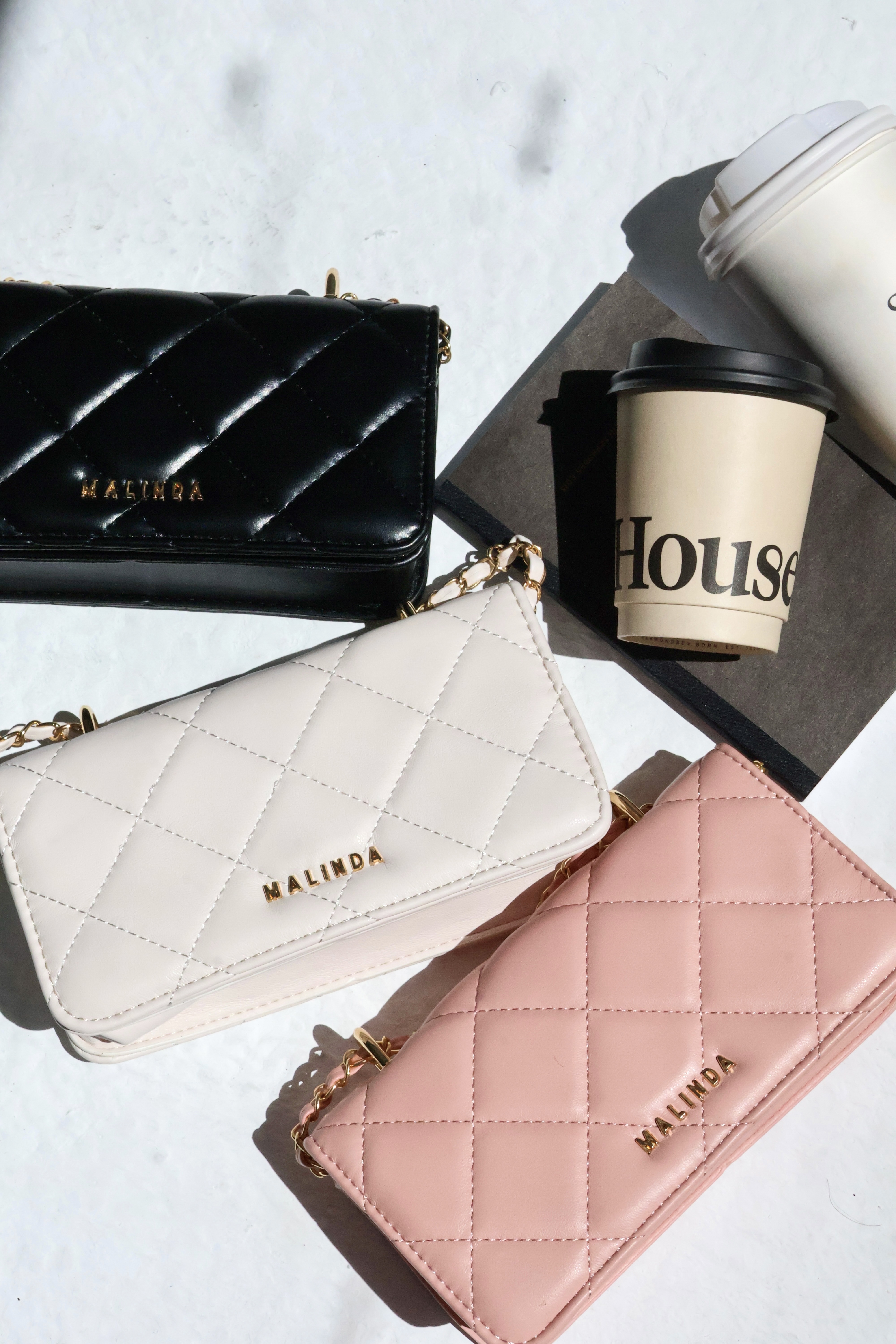 高級皮革鏈小香包🌷