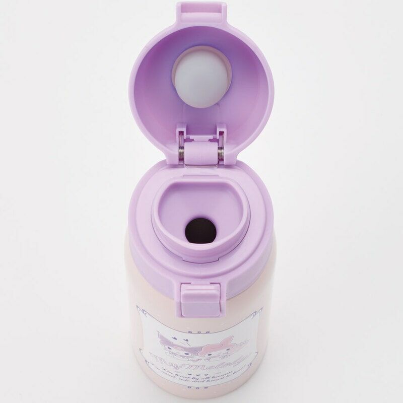 日本品牌 Skater Kuromi 350ml 真空保溫水壺 -STOT3