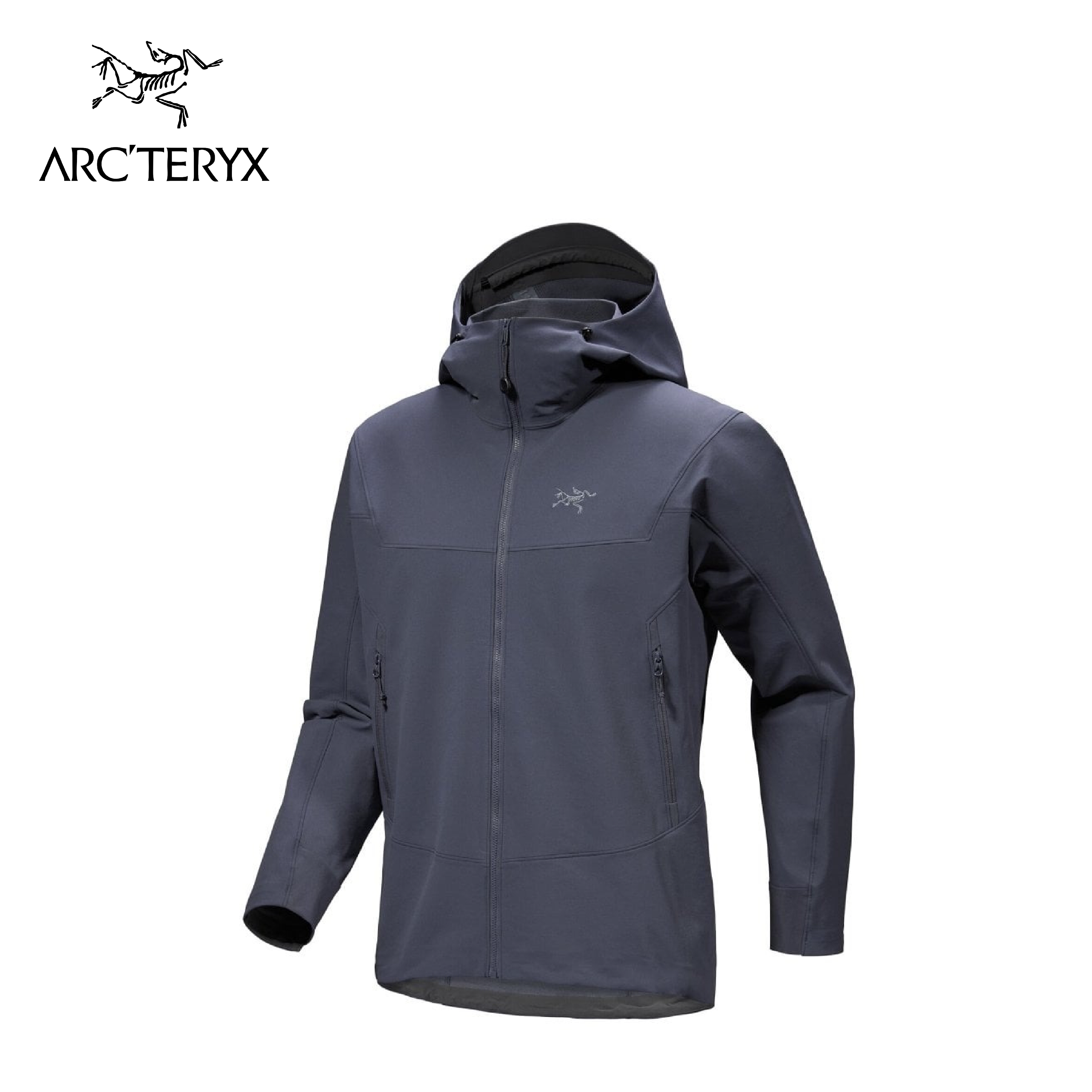 ARC'TERYX 始祖鳥 X000007465 Gamma軟殼外套 男款 (黑、深雲層藍) 04AT07465