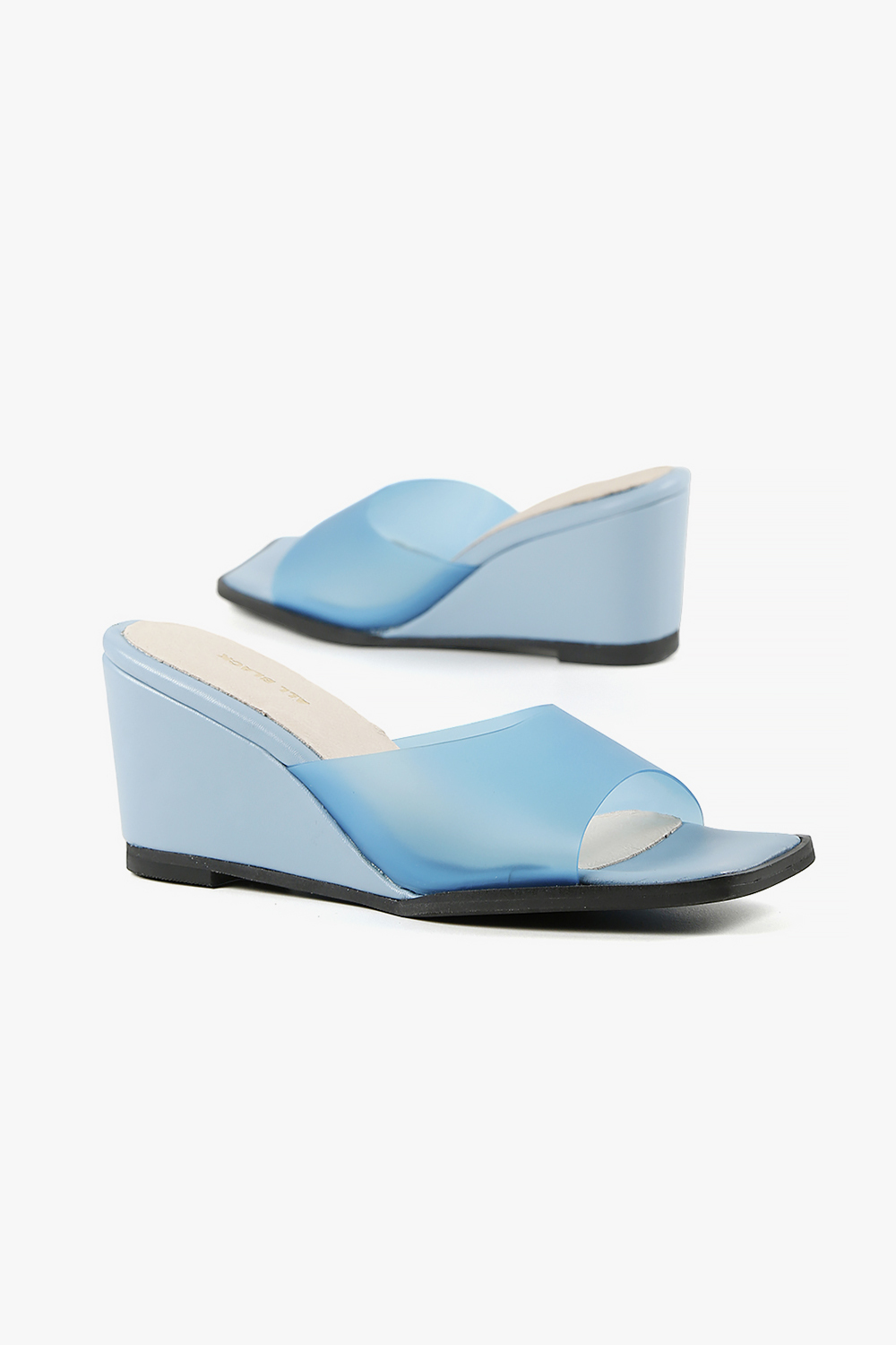 Glamour Wedge 透膚涼拖鞋