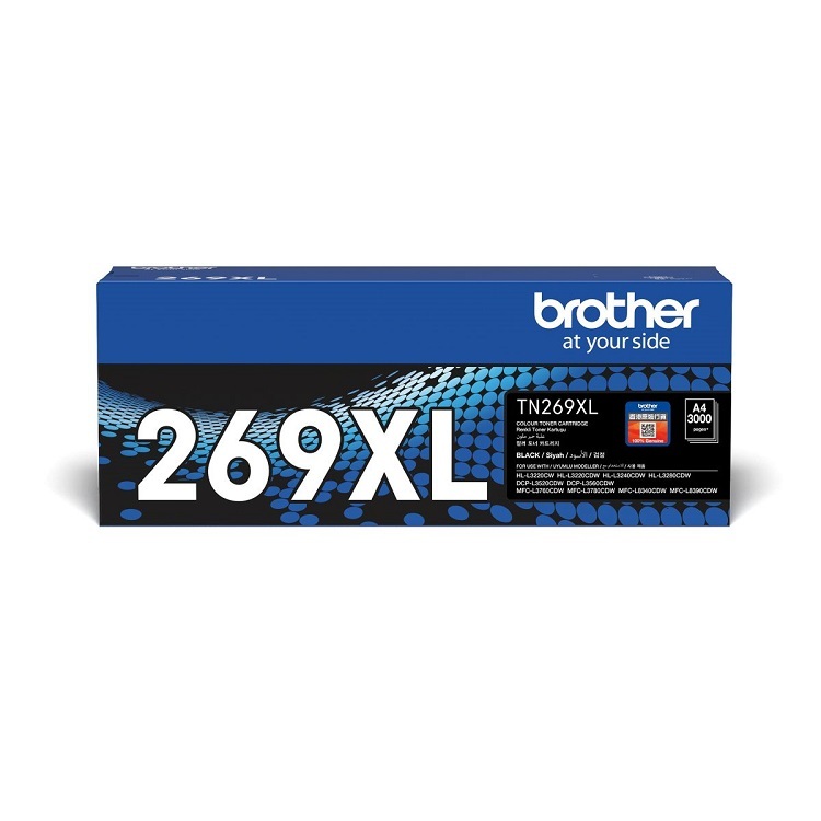 Brother TN269XL BK 高容量黑色碳粉盒