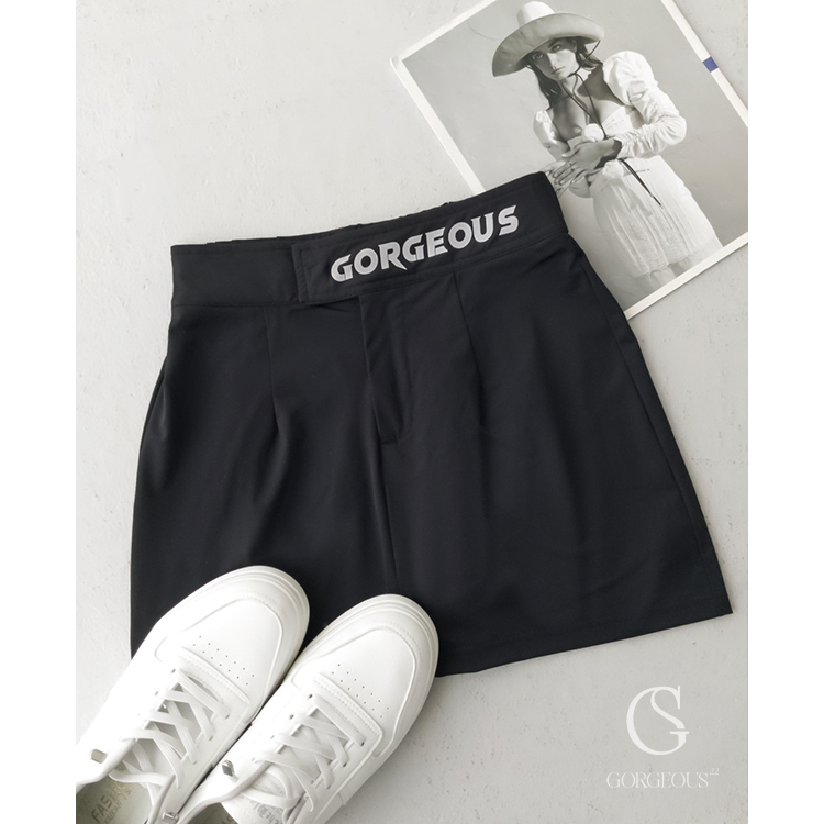 G9484現貨「GORGEOUS'WR 輕量褲裙」