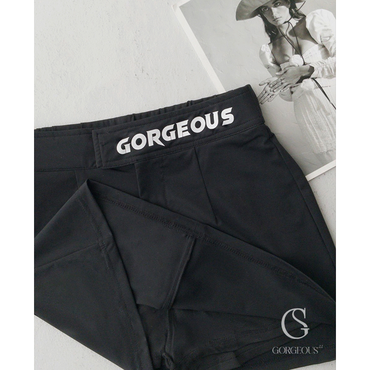G9484現貨「GORGEOUS'WR 輕量褲裙」