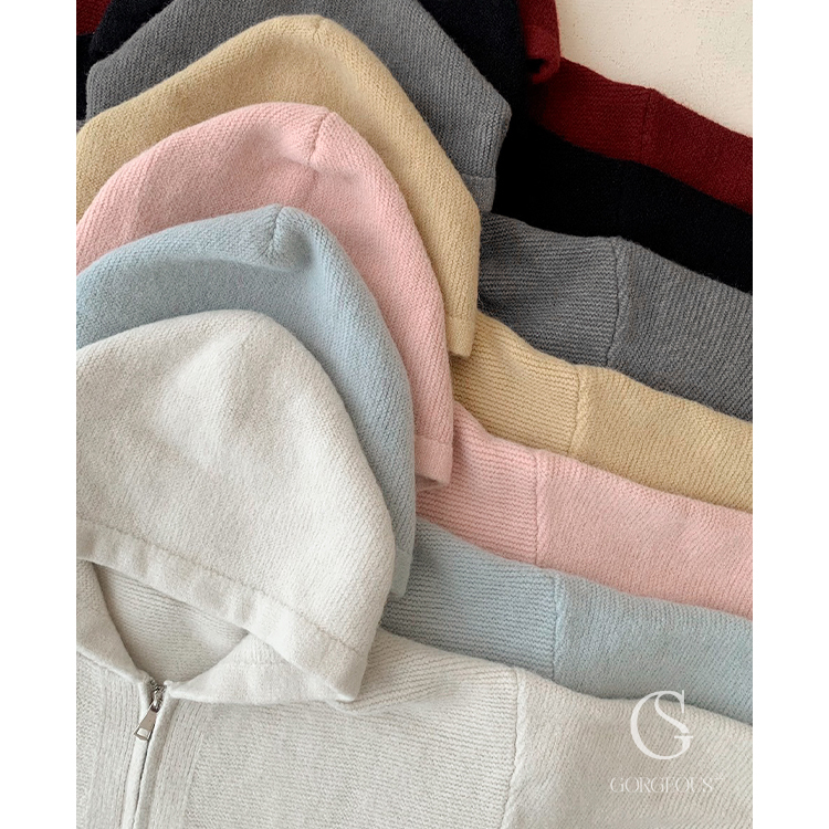 E74 現貨「★七彩高磅可頌外套」