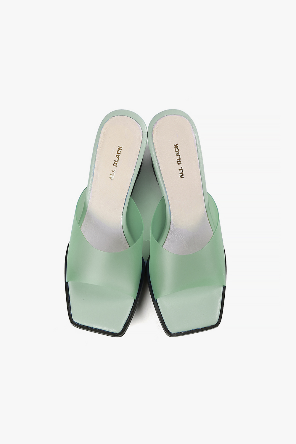 Glamour Wedge 透膚涼拖鞋