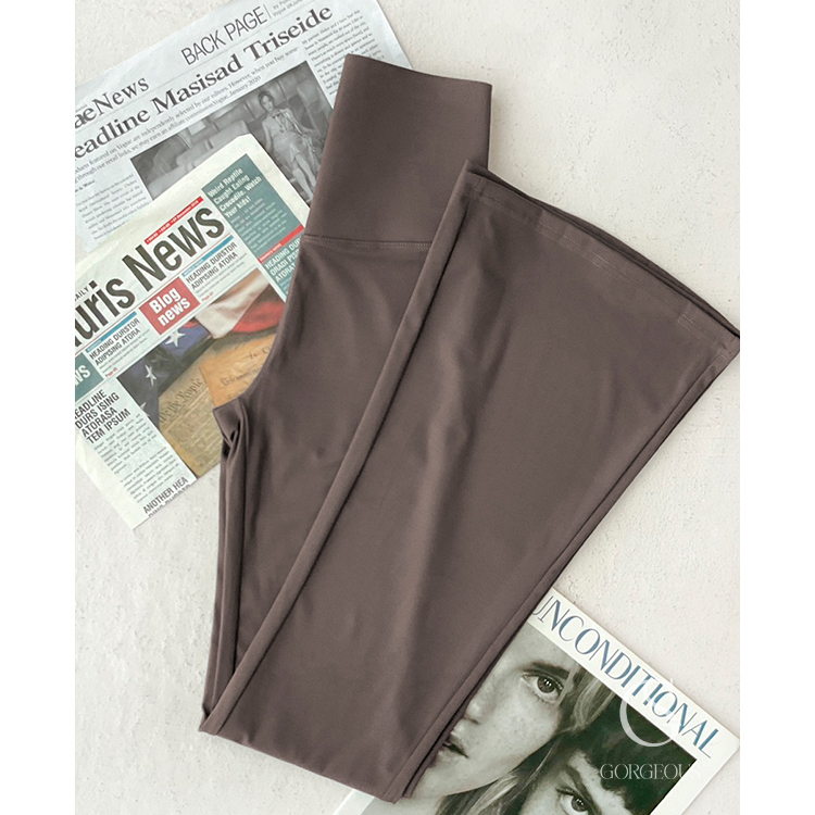 G5859 現貨「爆瘦！SS腰喇叭褲」