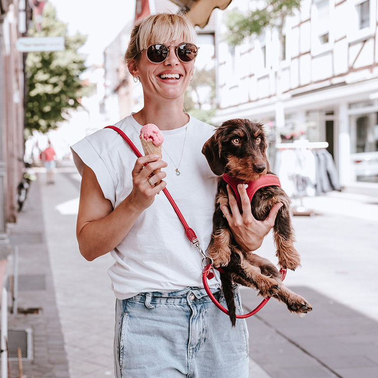 Love 珍愛牛皮 多功能牽繩