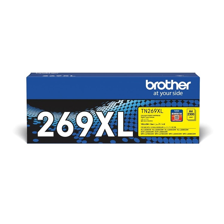 Brother TN269XL Y 高容量黃色碳粉盒