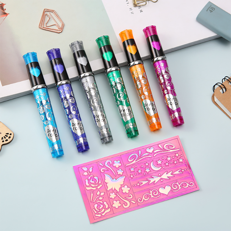 HUIMAI塗鴉人體彩繪筆紋身筆套裝 HW8066