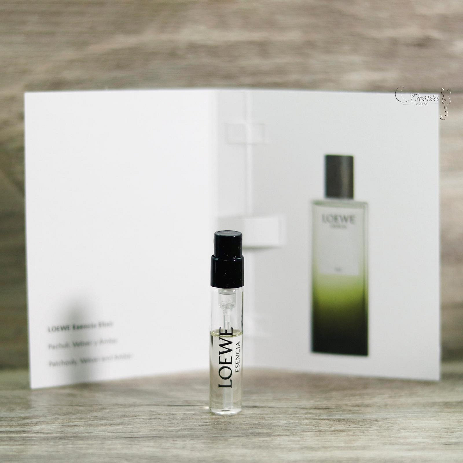 LOEWE 黑色圓舞曲Esencia Elixir 男士濃香精1.5mL 可噴式全新試管香水