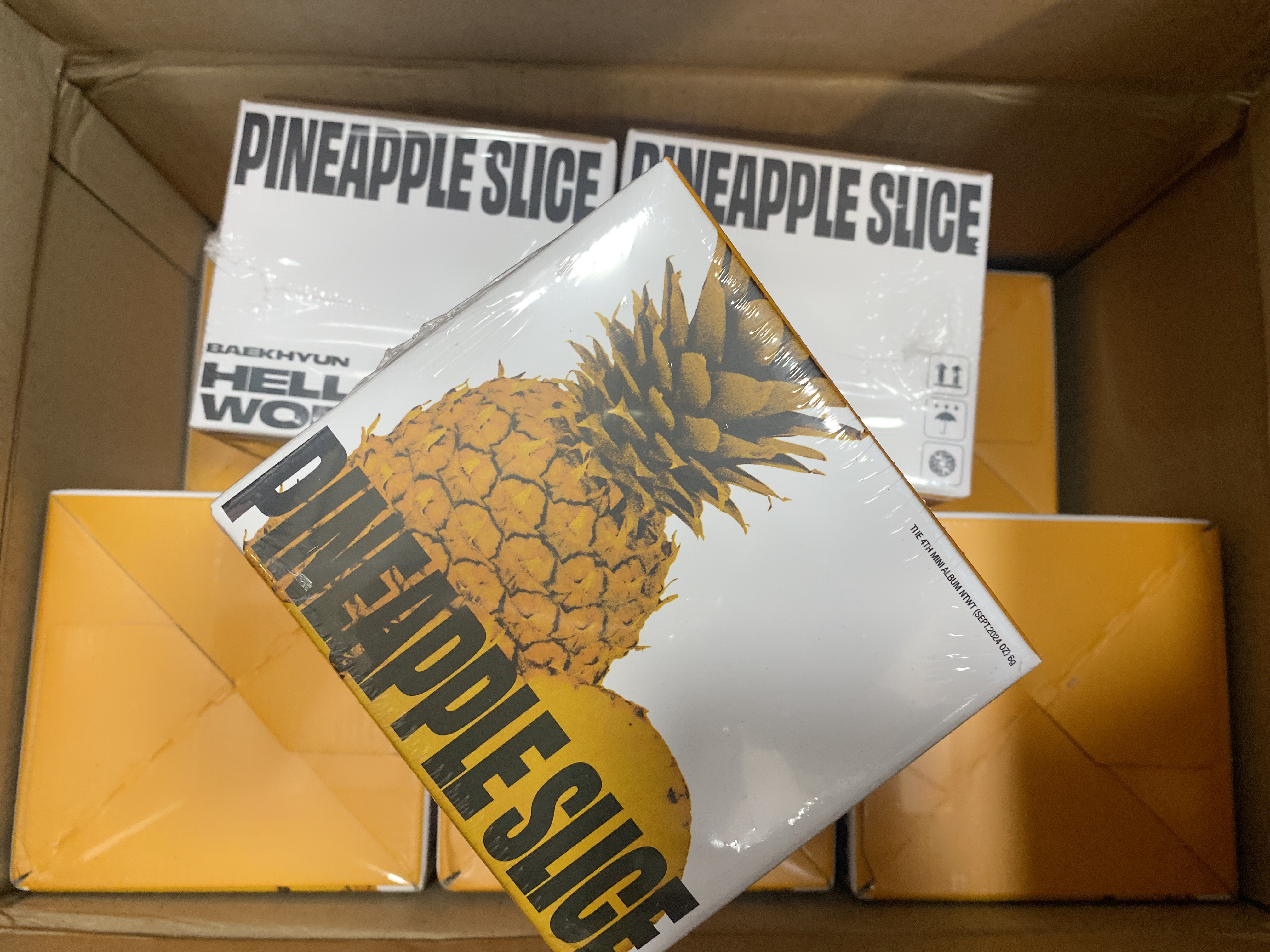 Baekhyun Hello world Pineapple album