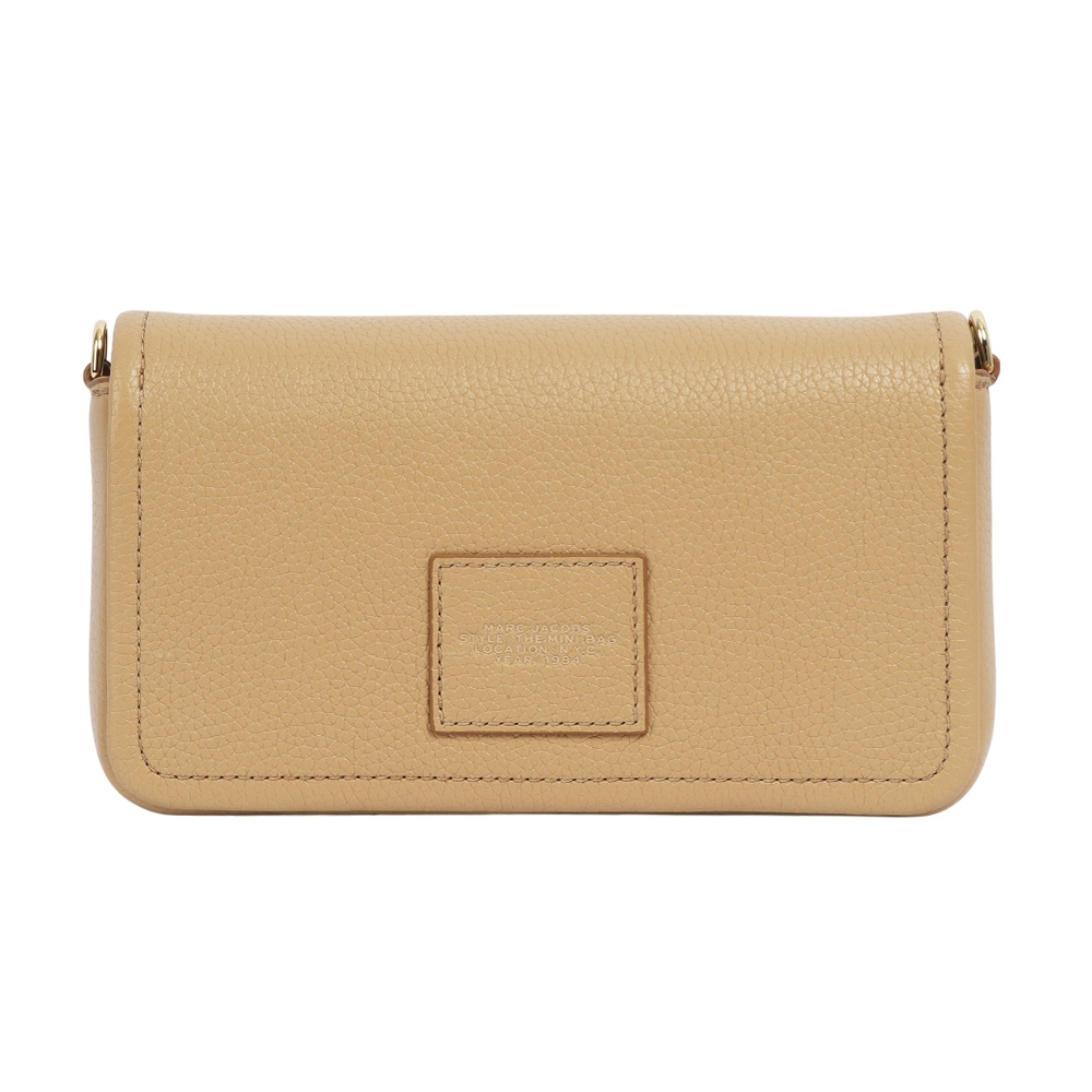 【MARC JACOBS】粒面皮革迷你斜背包WOC/手拿包(駝色) 2S4SMN080S02 230