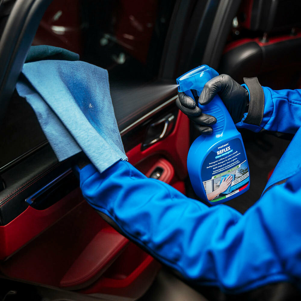 FRA-BER REFLEX 強效玻璃清潔劑 (glass cleaner), 750ml (送ETECCO - 藍色微纖維抹布)