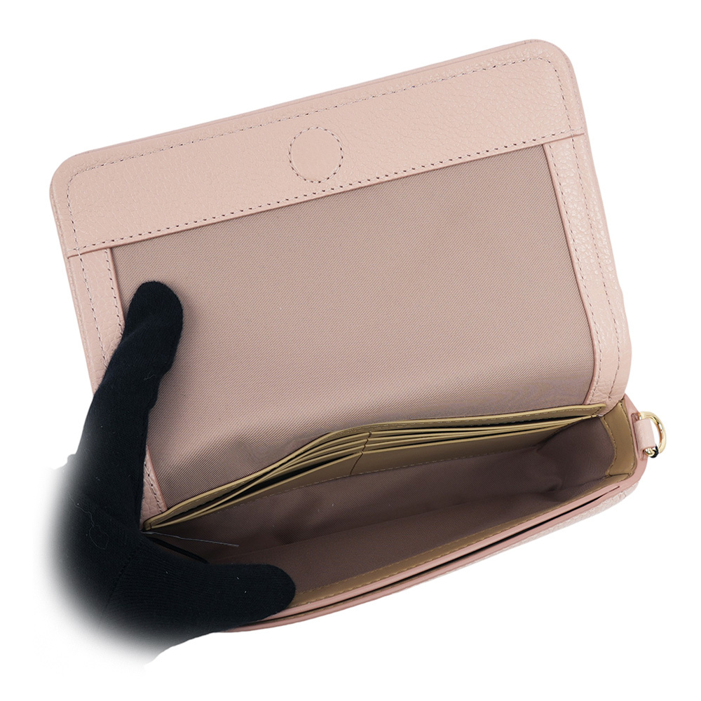 【MARC JACOBS】粒面皮革迷你斜背包WOC/手拿包(玫瑰粉) 2S4SMN080S02 624