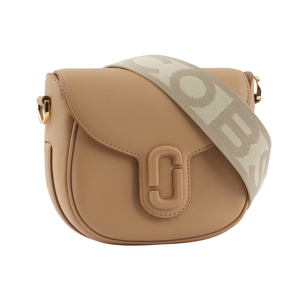 【MARC JACOBS】THE MESSENGER 小款翻蓋馬鞍斜背包(駝色) 2S3HMS003H03 230